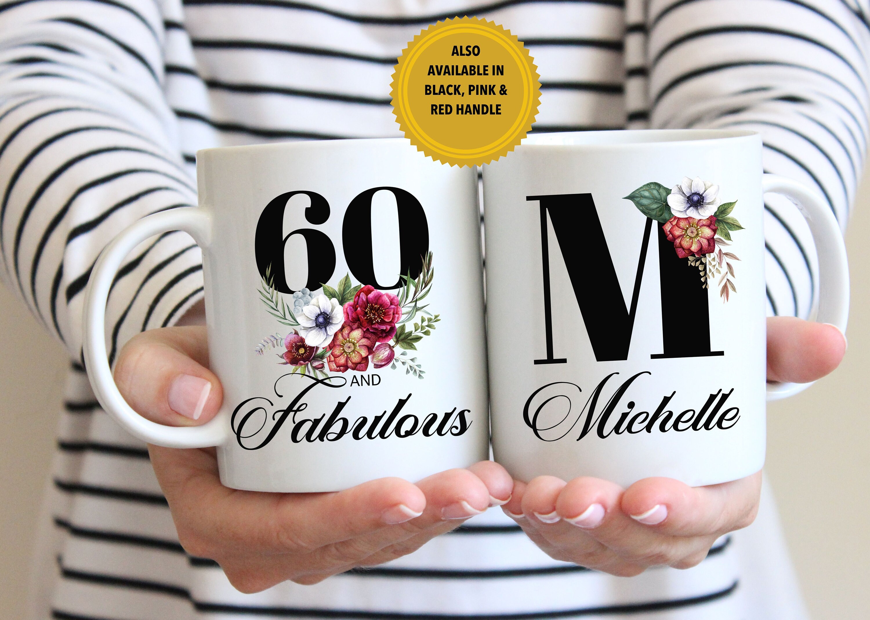 Tazza personalizzata con nome, regalo di compleanno per il