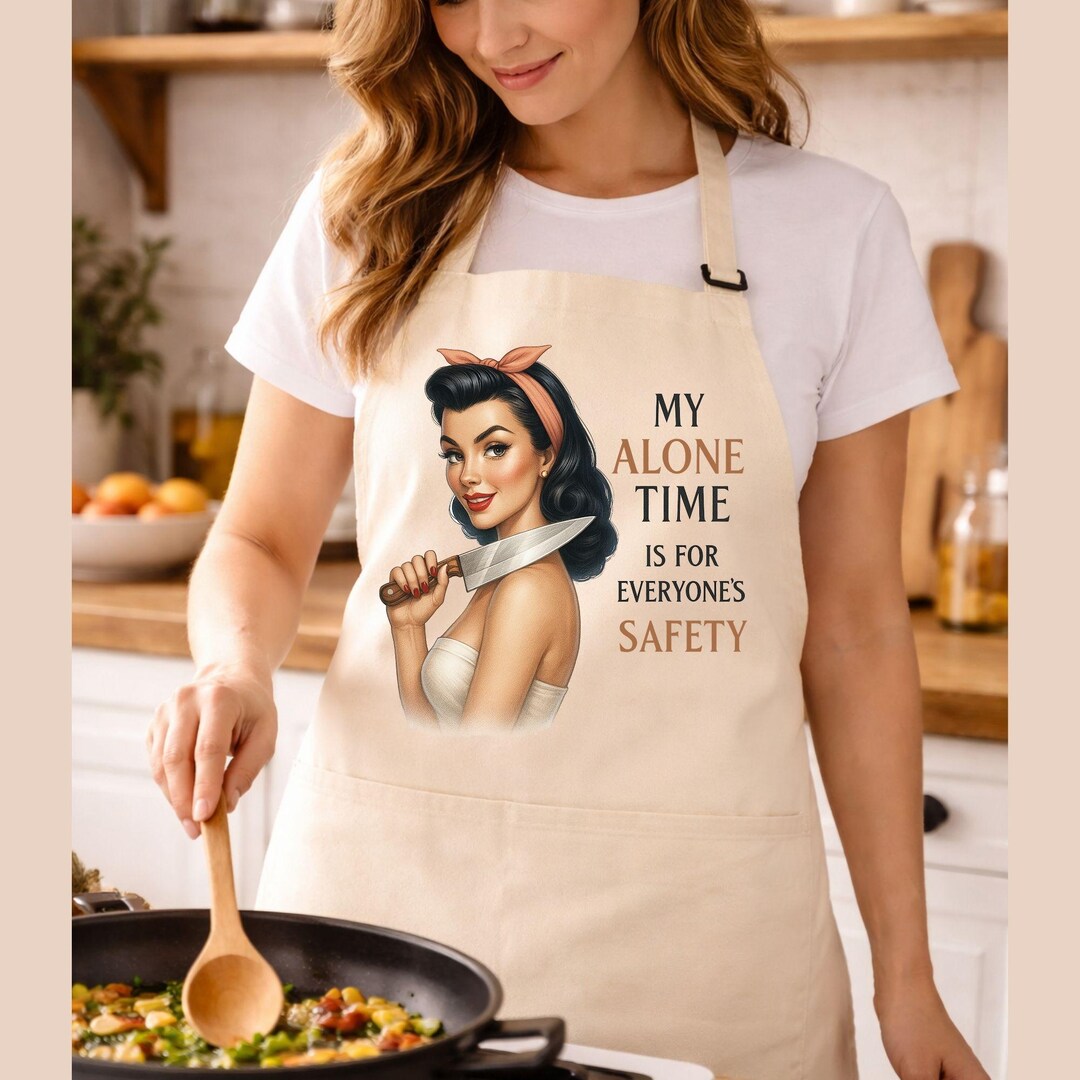 Snarky Kitchen Apron Funny Sarcastic Gift for Mom, Adult Humor Cooking ...