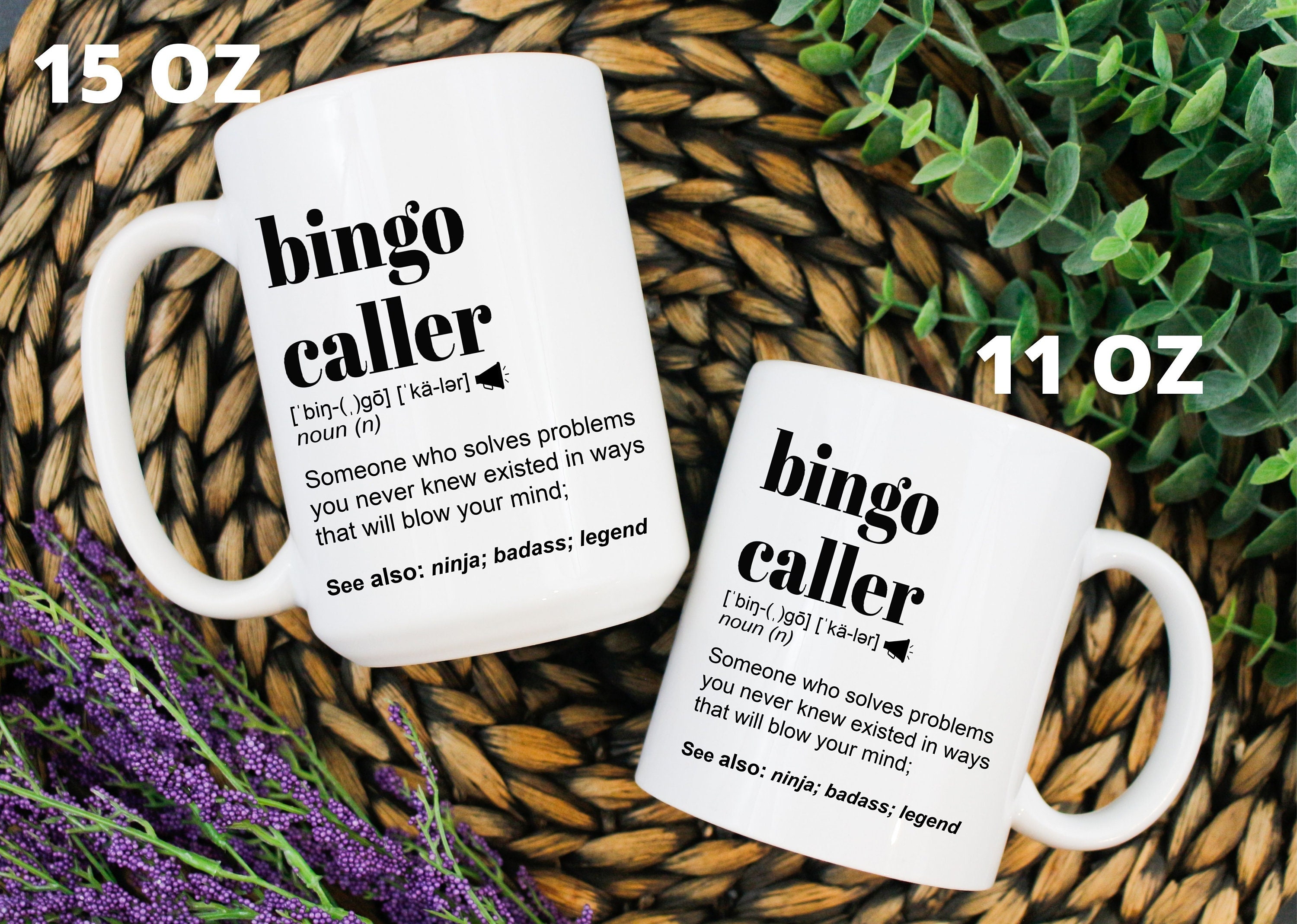 Funny BINGO CALLER Gift Mug L for Women and Men L Etsy Australia