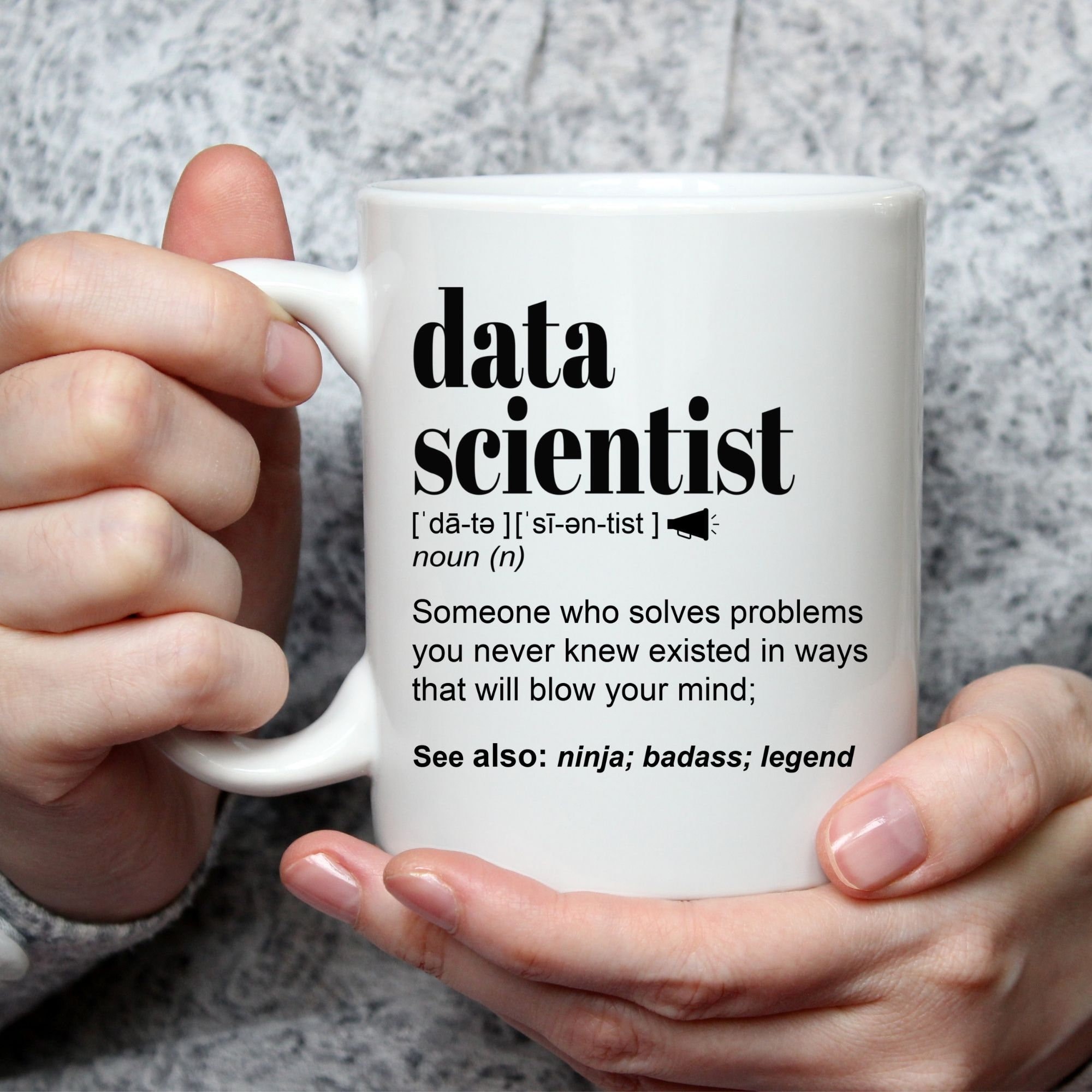 Funny DATA SCIENTIST Gift Mug for Men and Women l For Etsy