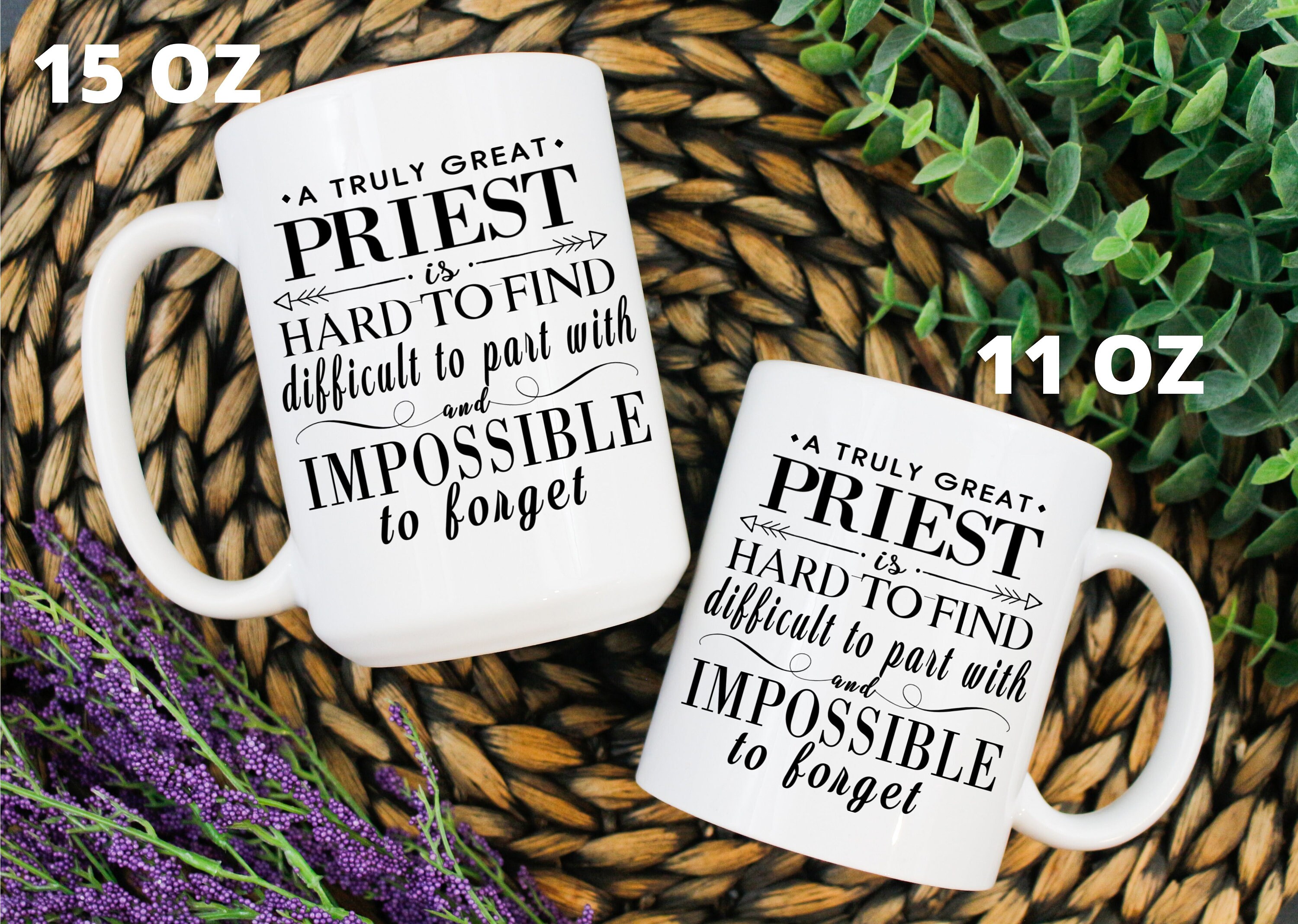 A Truly Great PRIEST Gift Mug for Men l Retirement Etsy