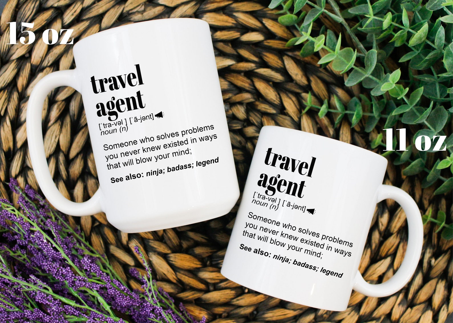Travel Agent Gift Mug L Client Giveaway Gift Idea L for Etsy