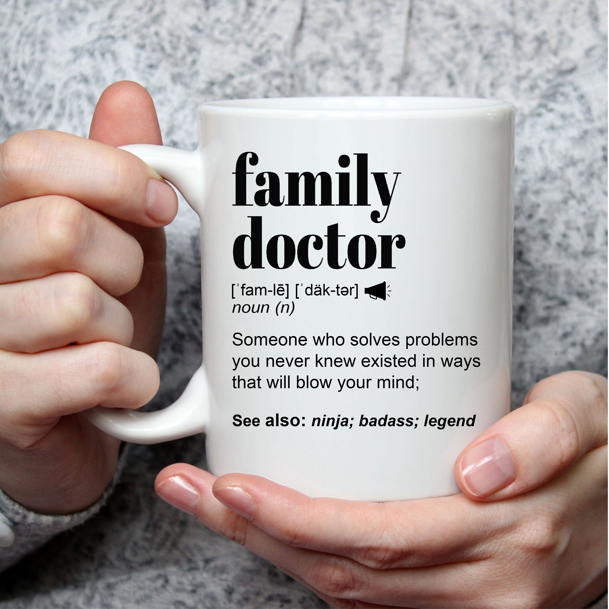 Appreciation Christmas Present l Custom Name Floral Cup Personalized Doctor Gift for Women l Graduation Thank You Birthday