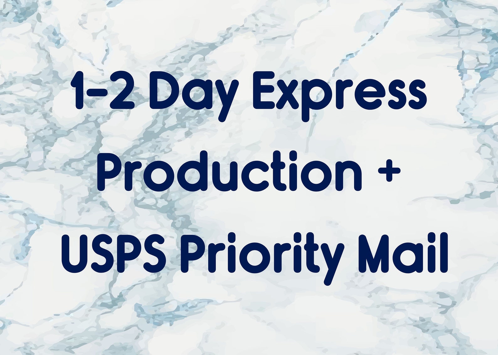 12 Day Express Production USPS Priority Mail Etsy