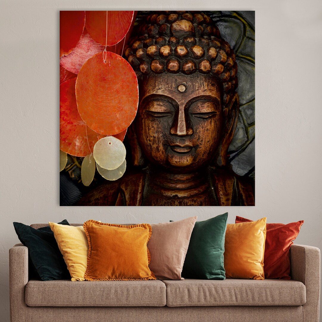 Abstract Lord Buddha Wall Art Large Size Canvas Painting Buddha Home