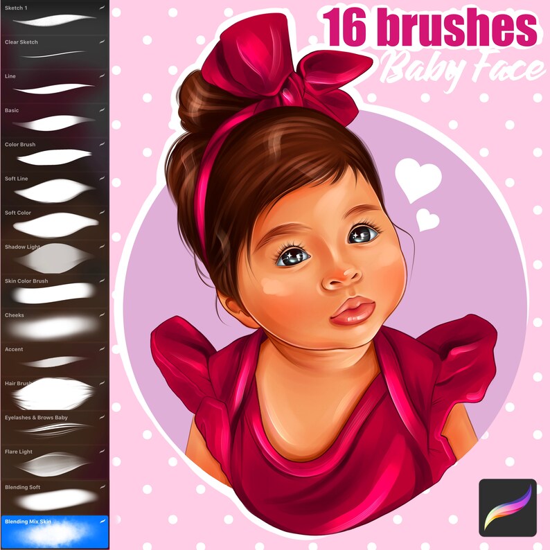 Procreate Brushes Procreate Stamps Procreate Tools Procreate Etsy