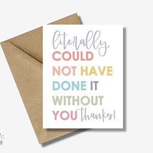 Funny Thank You Card: Appreciation Gift for Surgical Tech