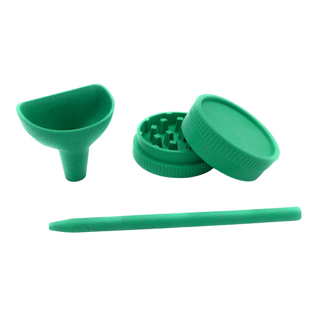 Hemp Tools Eco Biodegradable Hemp Grinder for Herbs With Cone Filler Loader and ...