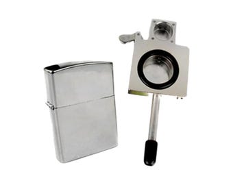 Portable lighter pipe