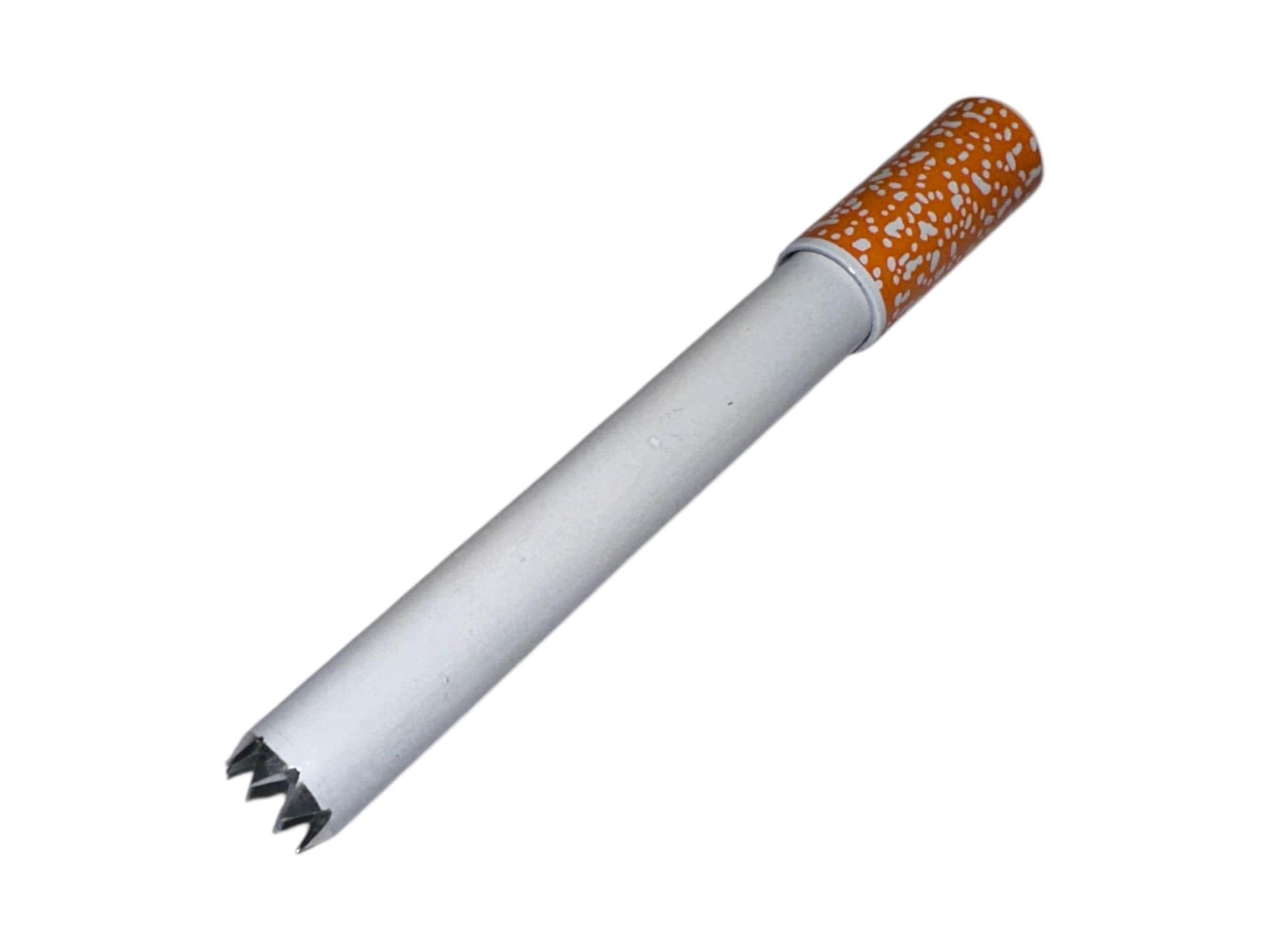 metal cigarette tube 1pc 110mm Storage Tube, Suitable For Extra Large Hollow Cigarette Holder, Waterproof, Moisture-Proof, Odor-Proof, Cigarette Accessories, Smoking Tools, Back To School Supplies, Gifts Eagle Powder Coated Yellow 5 gal Butt Can with poly tube is made of galvanized steel for durability and is suitable for designated smoking areas 2" & 3" Metal One