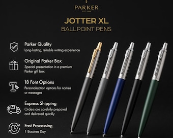 Personalized Parker Jotter XL Ballpoint Pen, Custom Engraved Executive Gift