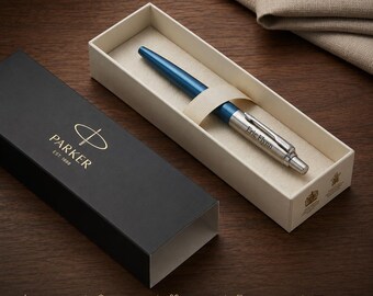 Personalized Parker Jotter XL Ballpoint Pen, Blue, Gift Box, Engraved  Luxury Gift for Him & Her,  Doctor,  Wedding, Anniversary, Graduation