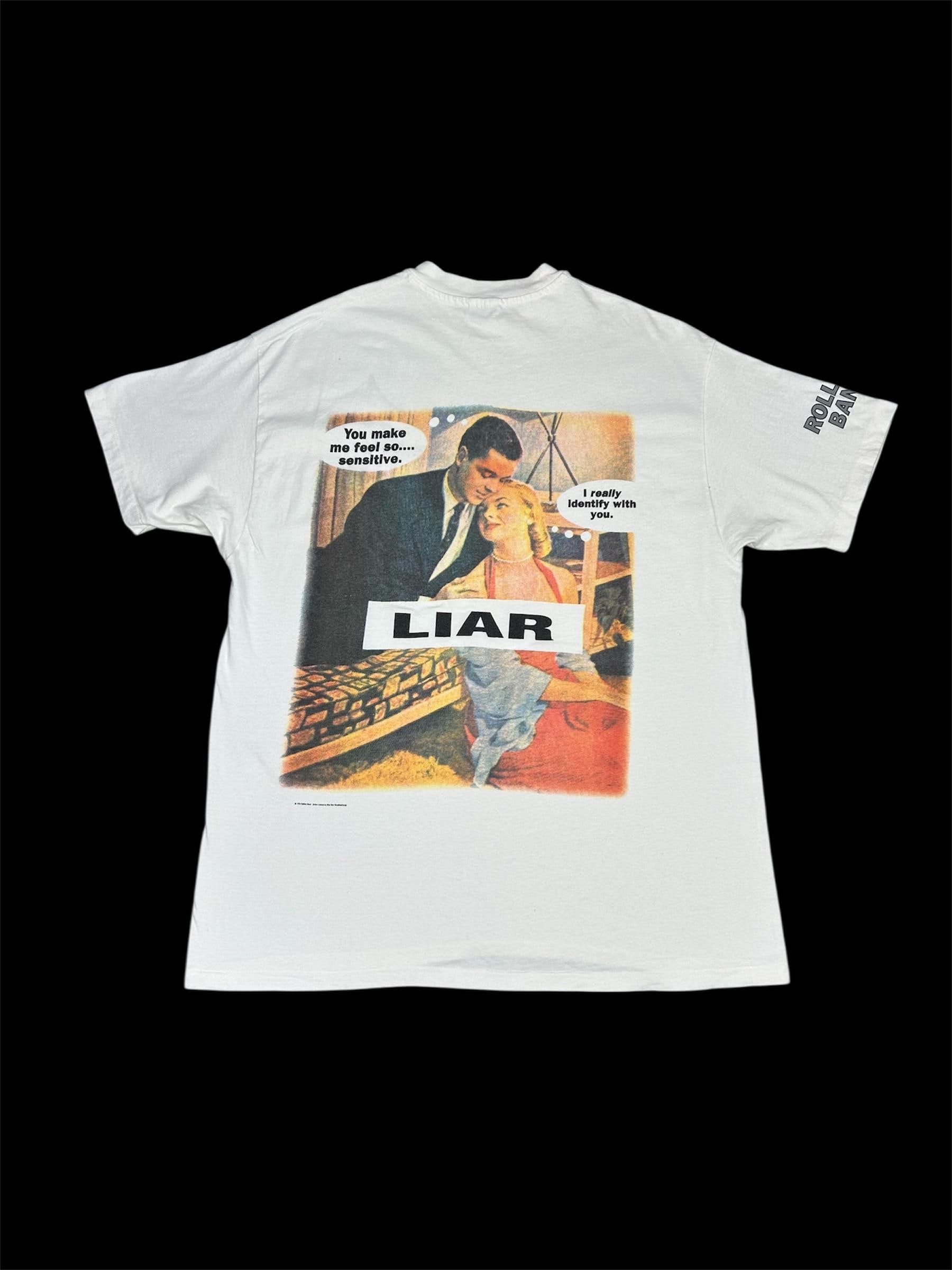 ROLLINS BAND / LIAR 1994年オフィシャルTシャツ Rollins band liar