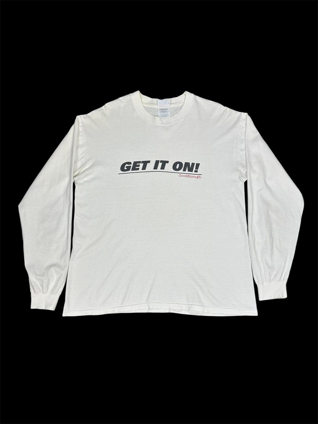 Vintage 90's Good Enough Hiroshi Fujiwara “ Get It On” T Shirt