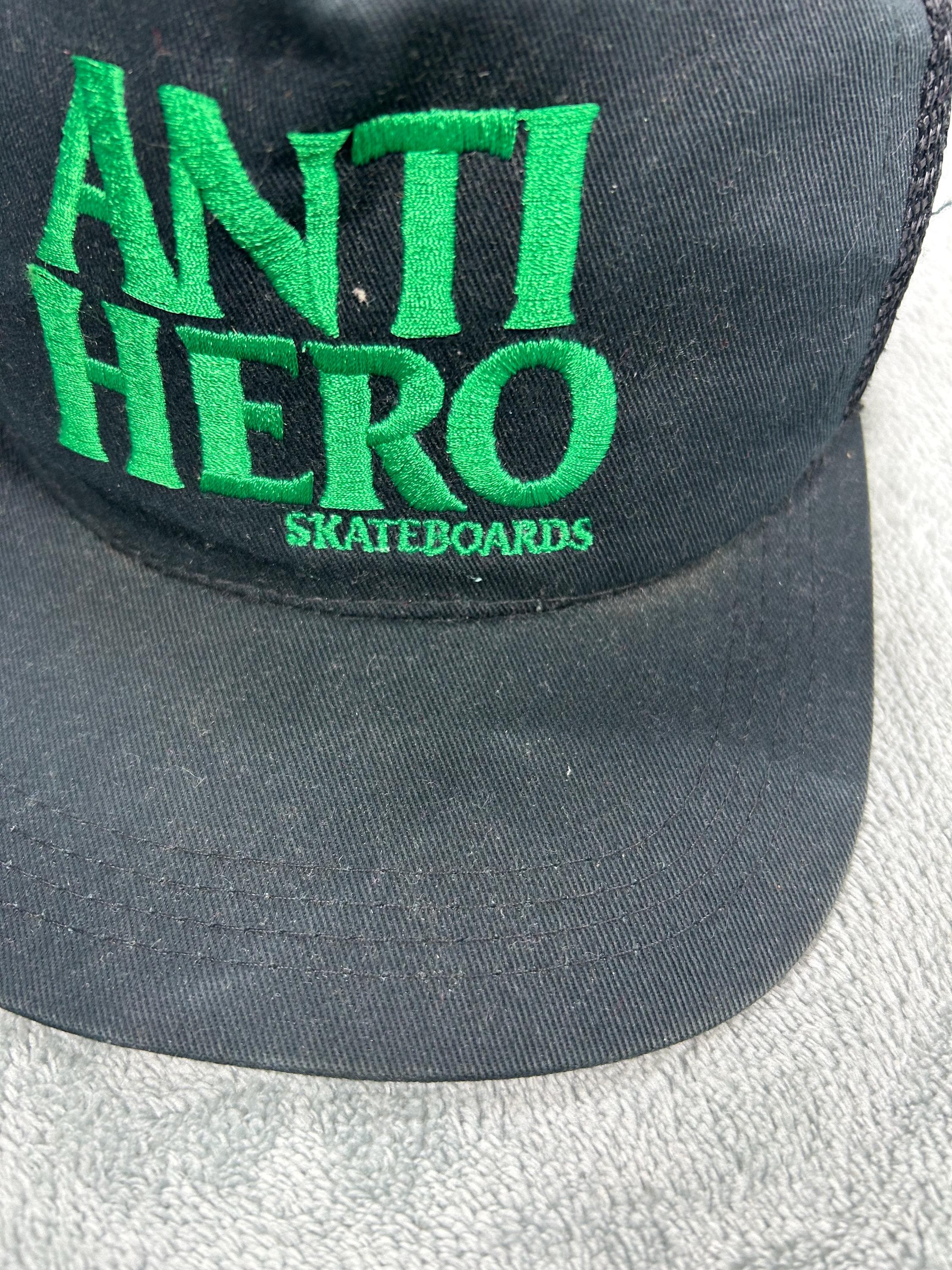 Vintage Anti Hero Skateboard Trucker Cap - Etsy