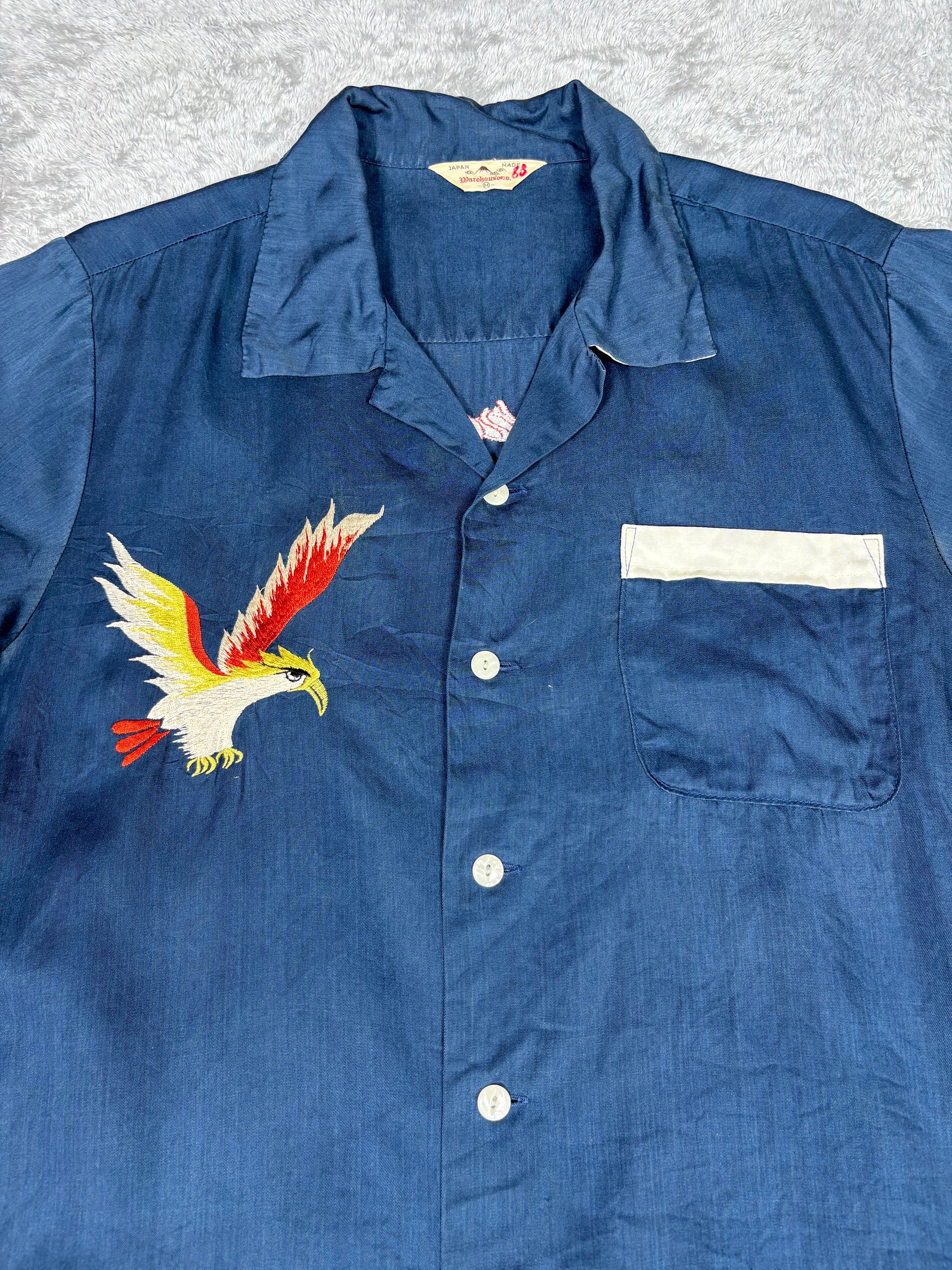 Vintage Warehouse Sukajan Bowling Shirt - Etsy Vintage Warehouse Sukajan Bowling Shirt - Etsy