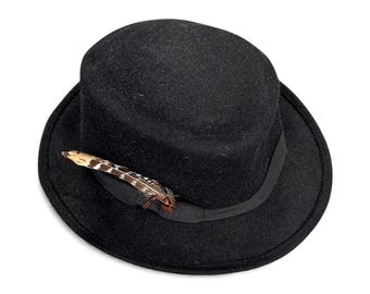 Vintage Yohji Yamamoto Pour Homme Wool Felt Fedora Hat