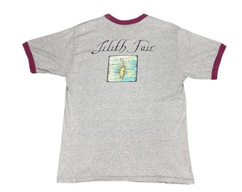 Vintage 90’s Lilith Fair Music Festival Celebration Of Women in Music Femail Artists T-Shirt