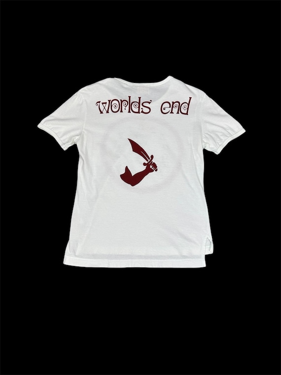 Vintage 90' Vivienne Westwood World End T-shirt Saiz Xs - Etsy