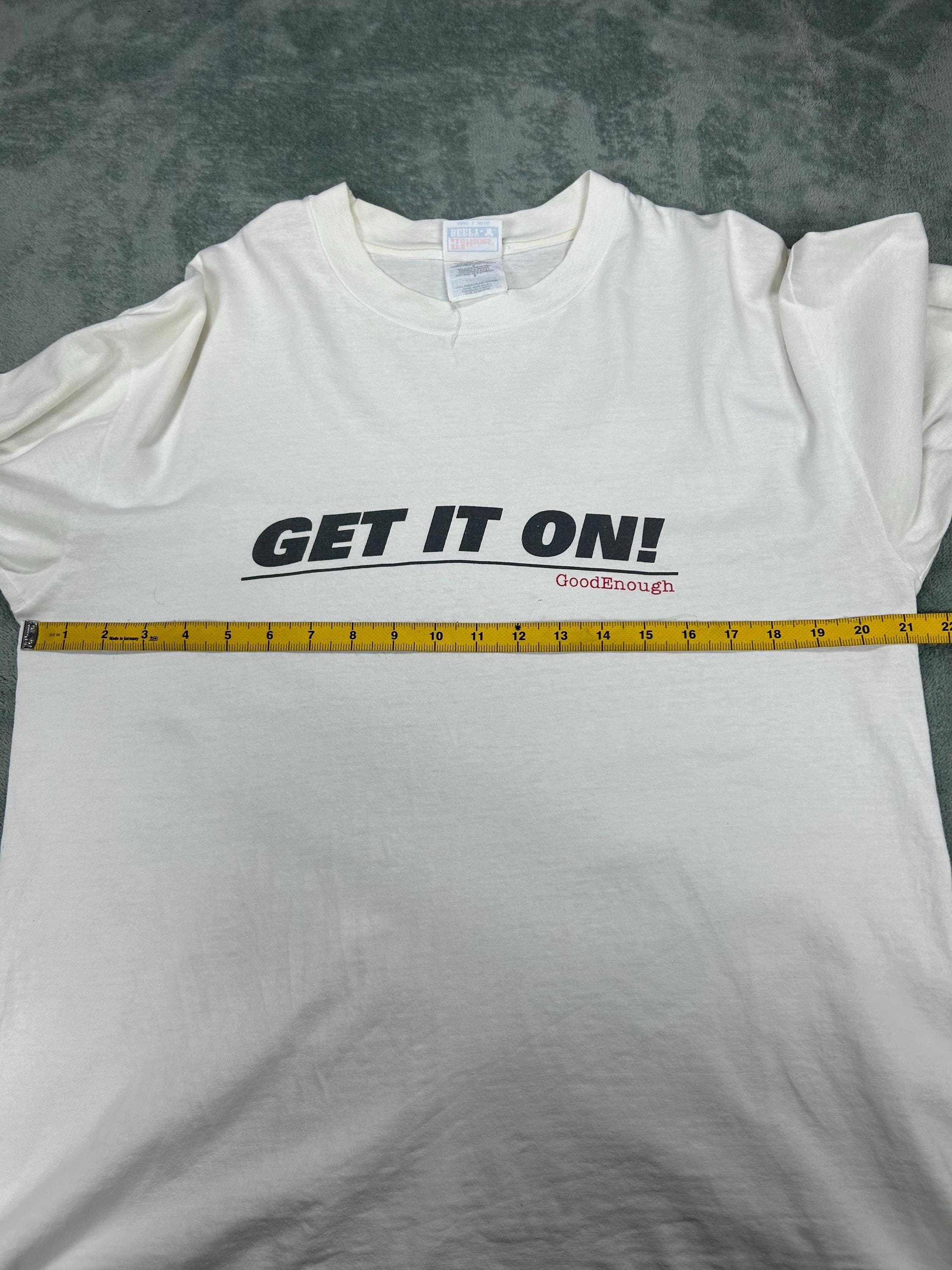 Vintage 90's Good Enough Hiroshi Fujiwara “ Get It On” T Shirt - Etsy