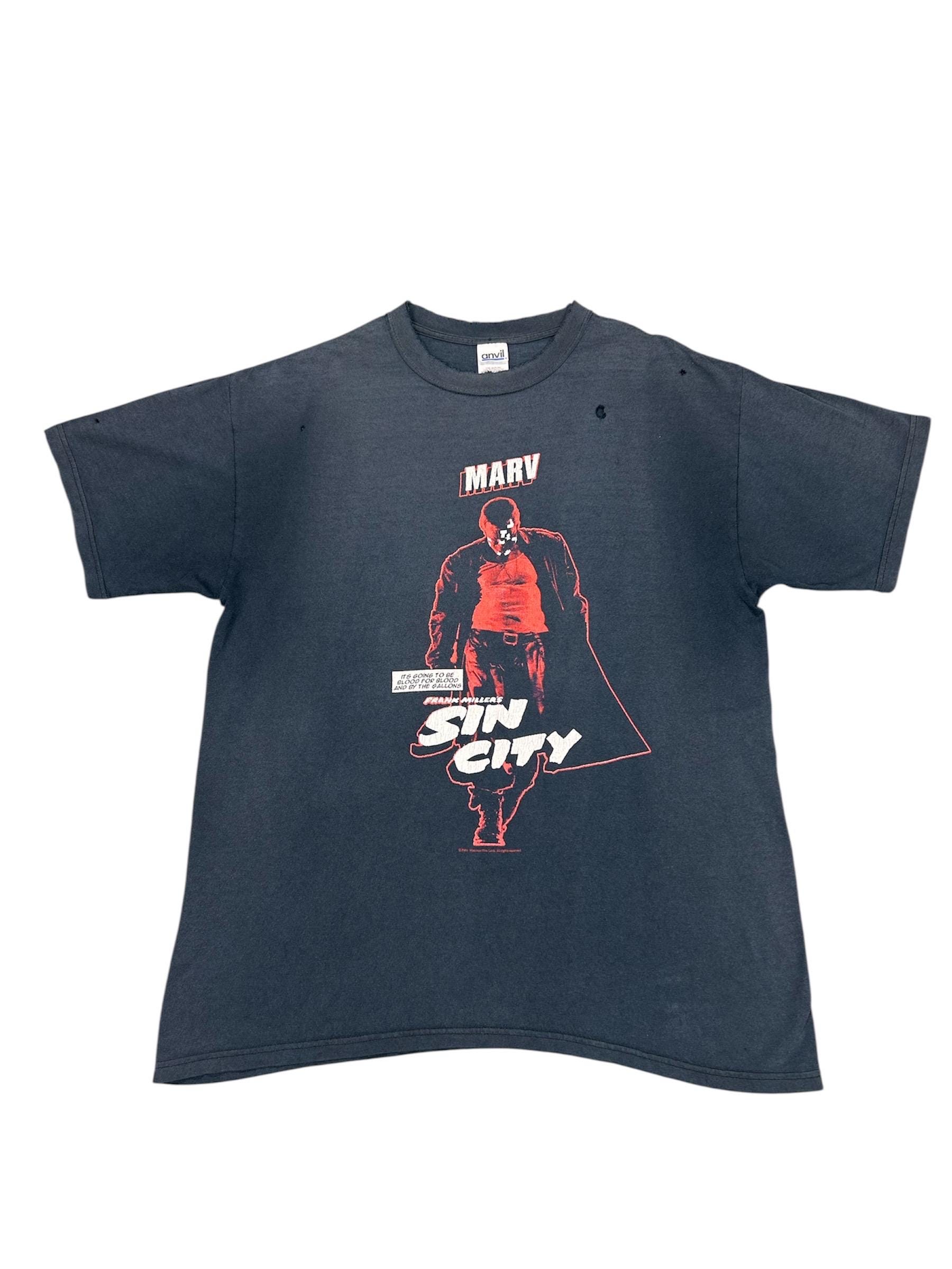 00s ヴィンテージ Sin City Marv Tシャツ L シンシティ 00s ヴィンテージ Sin City Marv Tシャツ L シンシティ