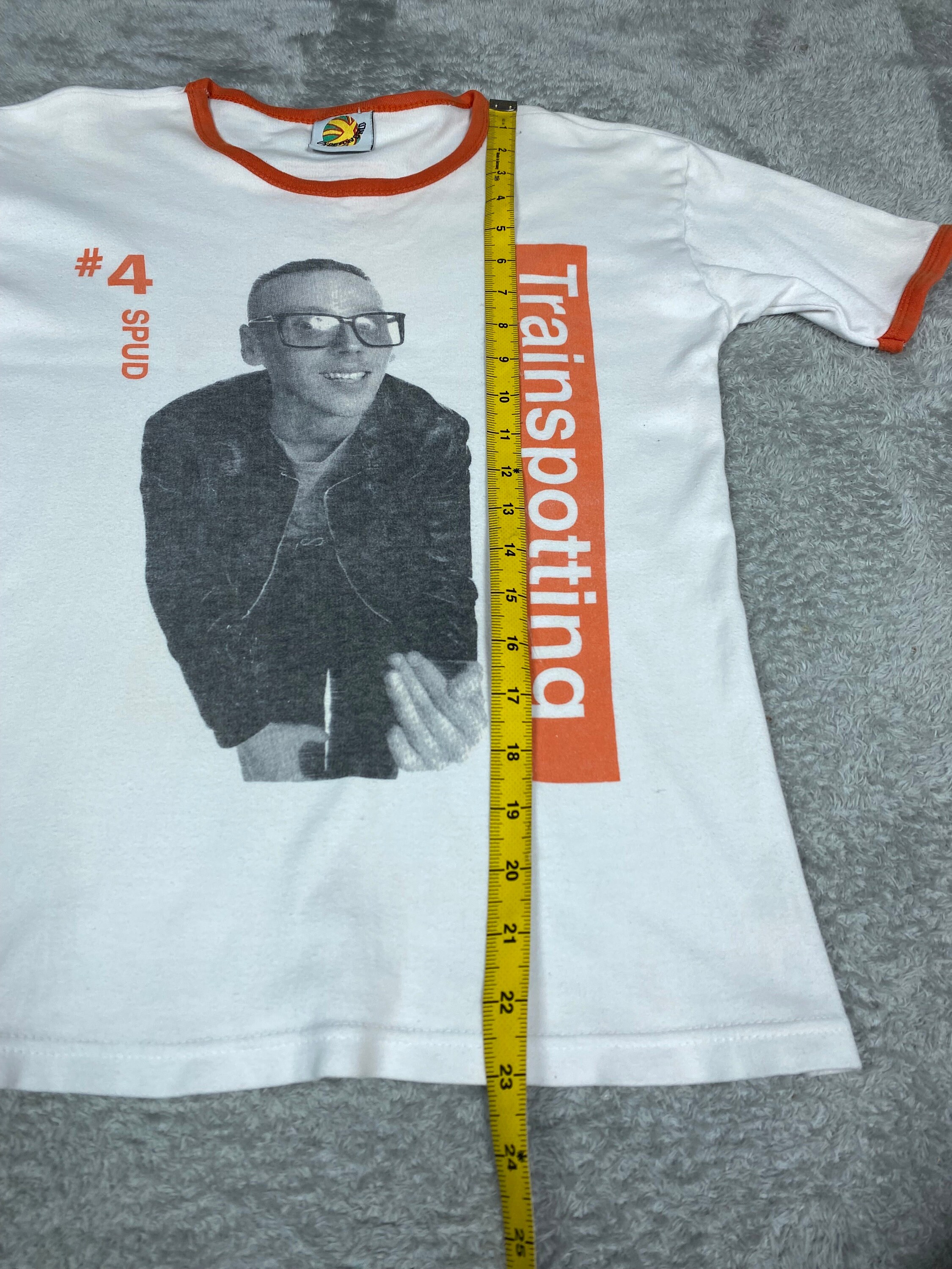 Vintage 90's Movie Trainspotting'spud' T-shirt - Etsy