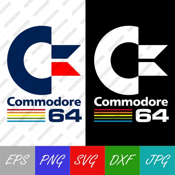 Commodore 64 Logo Etsy