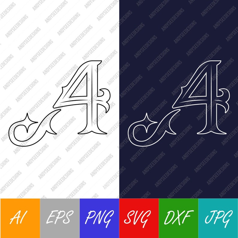The 4 Aces Logo From LIV Golf Four Aces Vector Digital - Etsy UK