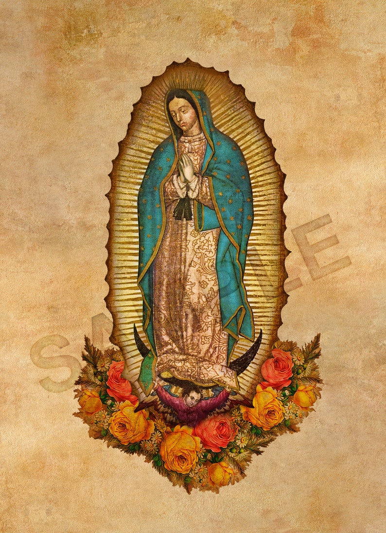 Virgen De Guadalupe Printable