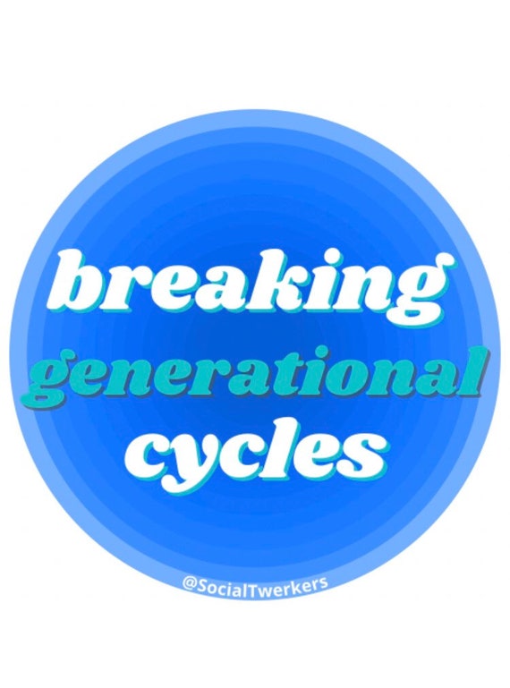 Breaking Cycles Sticker - Etsy