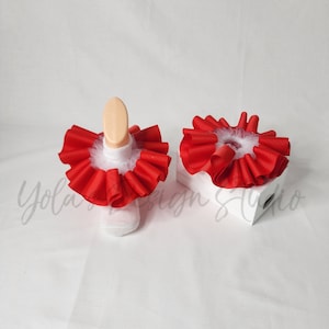 Red Tutu Anklets