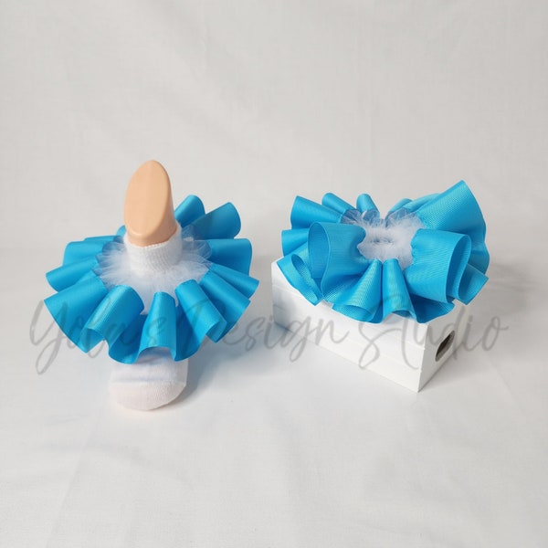 Turquoise Tutu Anklets