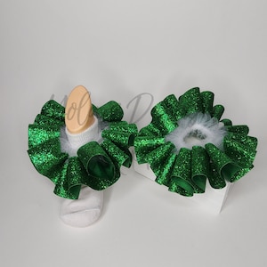Glitter Green Tutu Anklets