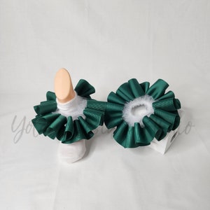Hunter Green Tutu Anklets