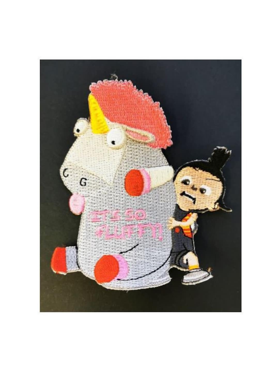 Wie Heißt Das Einhorn Von Ich Einfach Unverbesserlich Aufnäher Patch von Agnes mit Einhorn Es tan esponjoso von Ich einfach