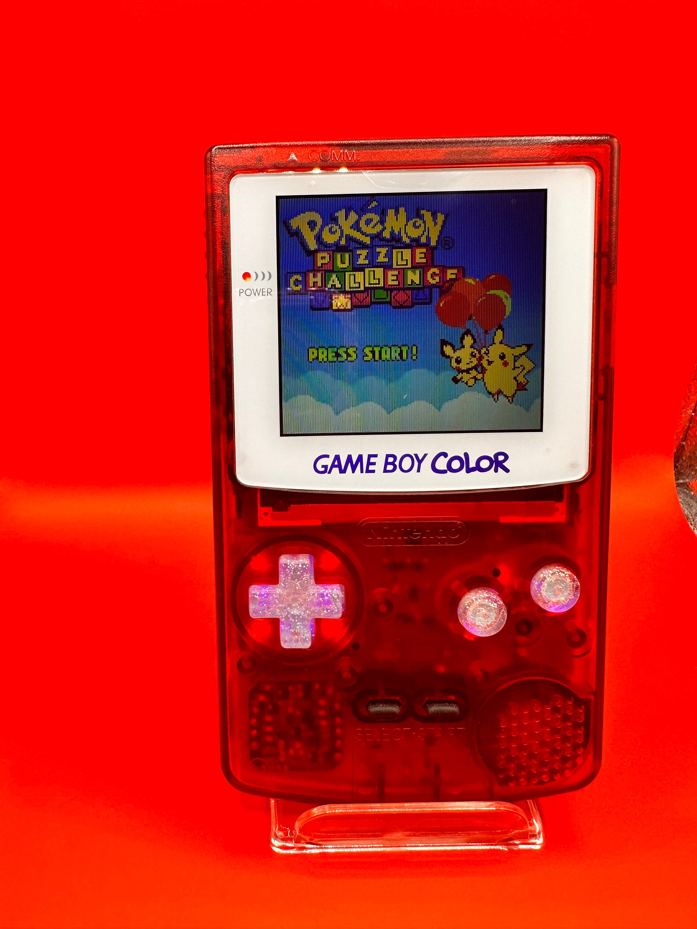 Gameboy Color Q5 Mod With LED Buttons - Etsy