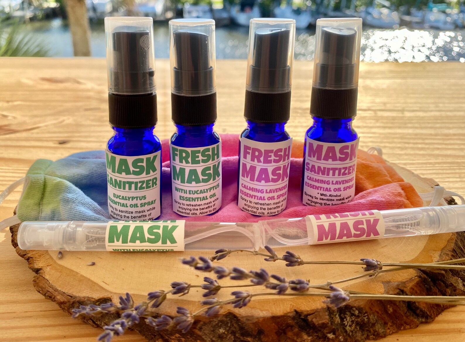 Scented Mask Freshener With Essential Oils Etsy