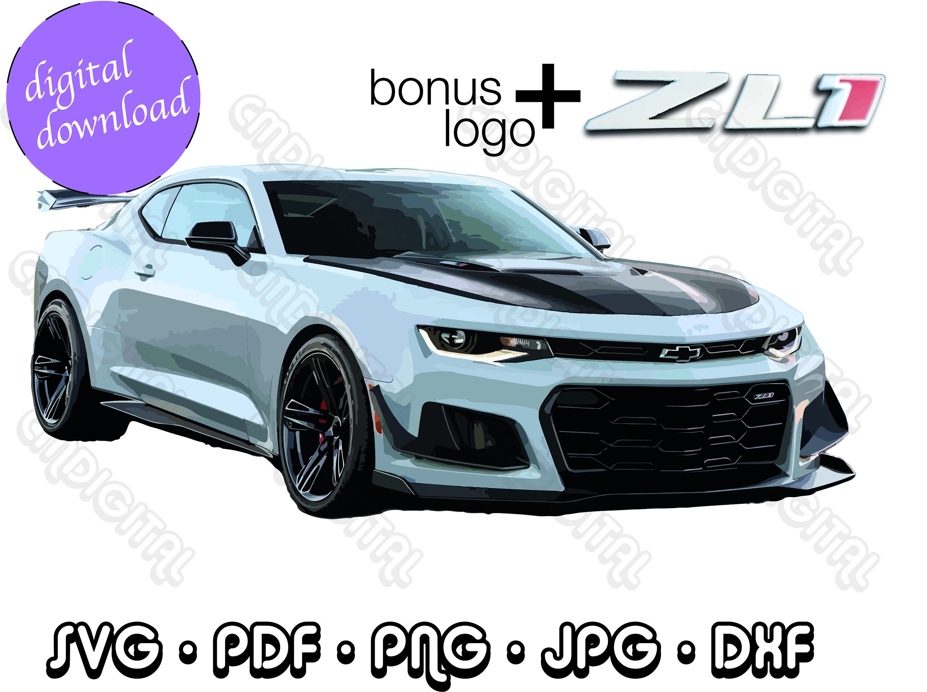 Chevrolet Camaro Wide Body Kit Chevy VI Full Fender Flares Set SS RS