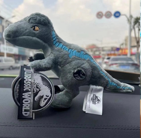 jurassic world stuffed animal blue