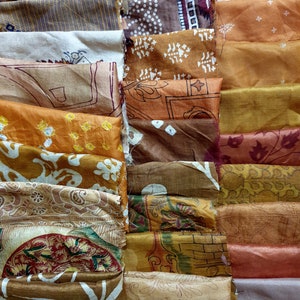 Silk Light Fabric Remnants for sale