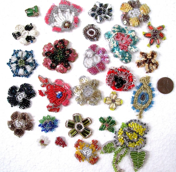 VERY RARE LOT Antique Vintage Sari APPLIQUE APPLIQUES 25 Pcs DOLL ZARDOSI ZARI VERY RARE LOT Antique Vintage Sari APPLIQUE APPLIQUES 25 Pcs DOLL ZARDOSI ZARI