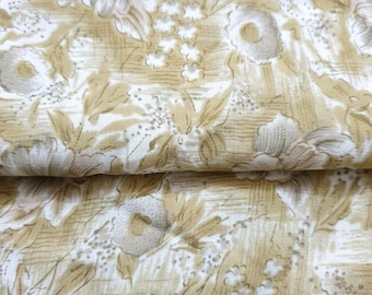 Sari Silk Lot Vintage Sari Fabric Material Remnant FABRIC by the YARD FLORAL Print!! Bag FB1, FF20