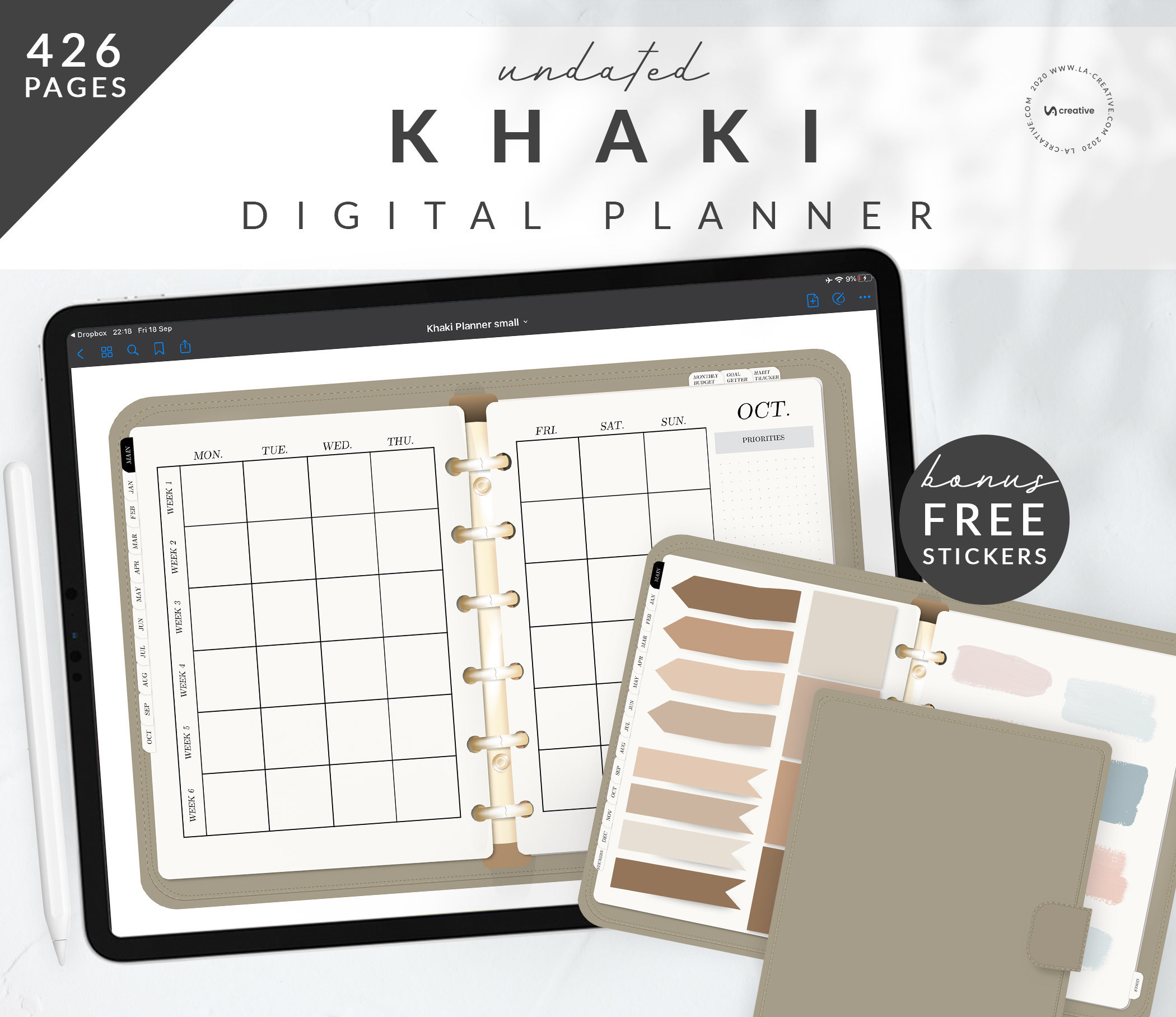 DIGITAL PLANNER Ipad Planner Goodnotes Planner Notability Etsy