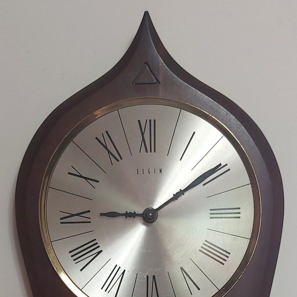 Elgin Wall Clock Etsy