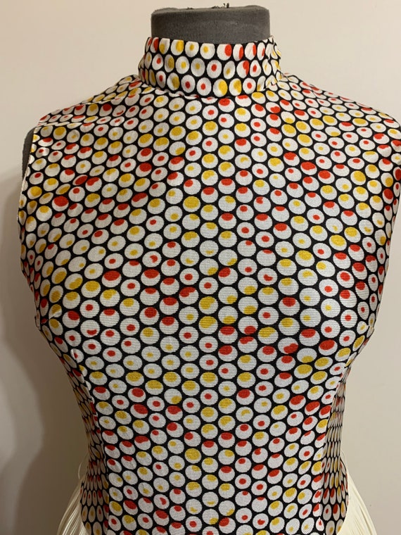 Medium ~ 1960 Mod Dress - image 3