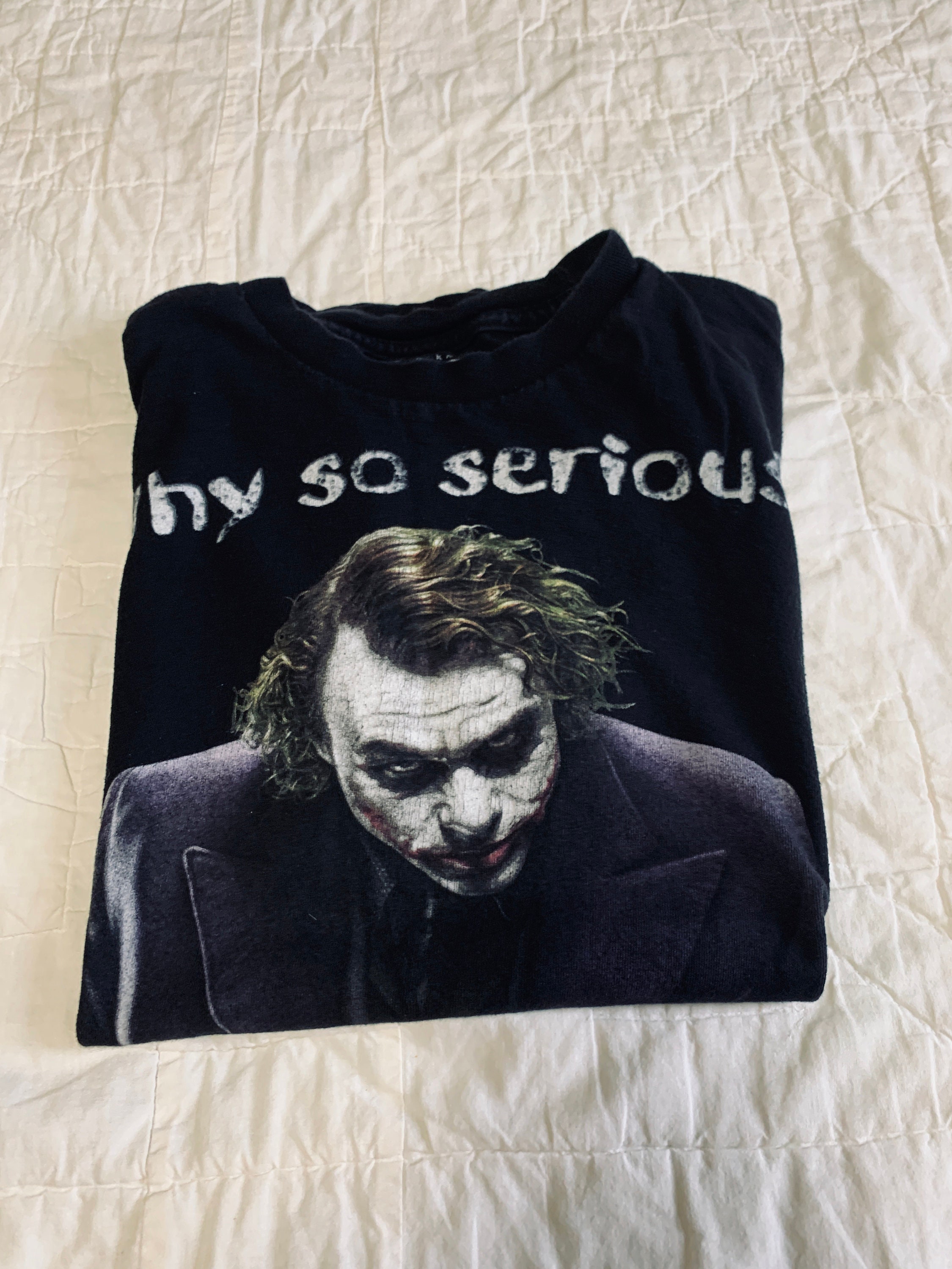 Waarom zo serieus T-shirt Heath Ledger 