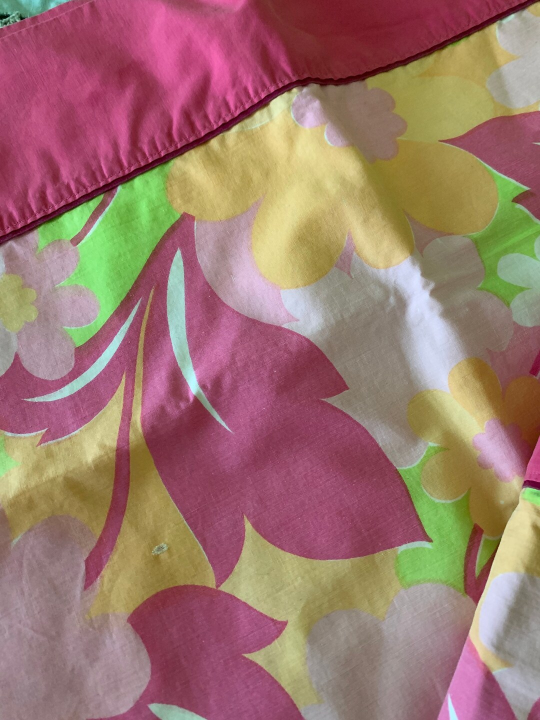 Pillowcases Funky Flower Power MCM Standard set Etsy UK