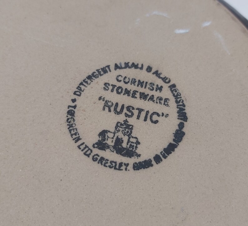 Vintage TG Green England Rustic Casserole Bean Pot Soup Tureen Etsy