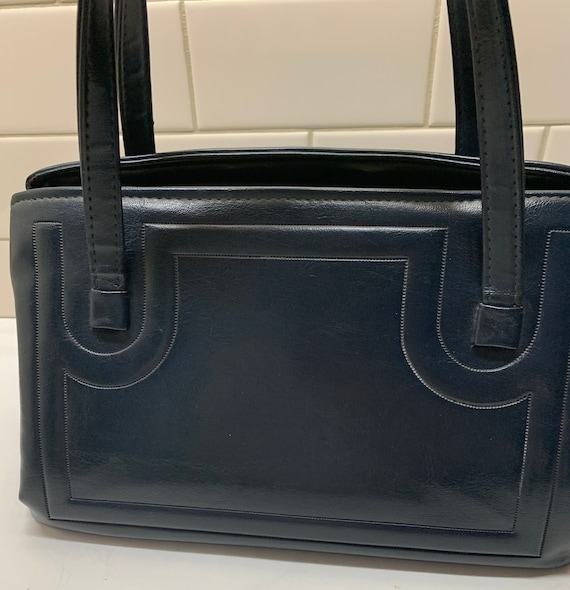 Vintage Dark Blue Purse