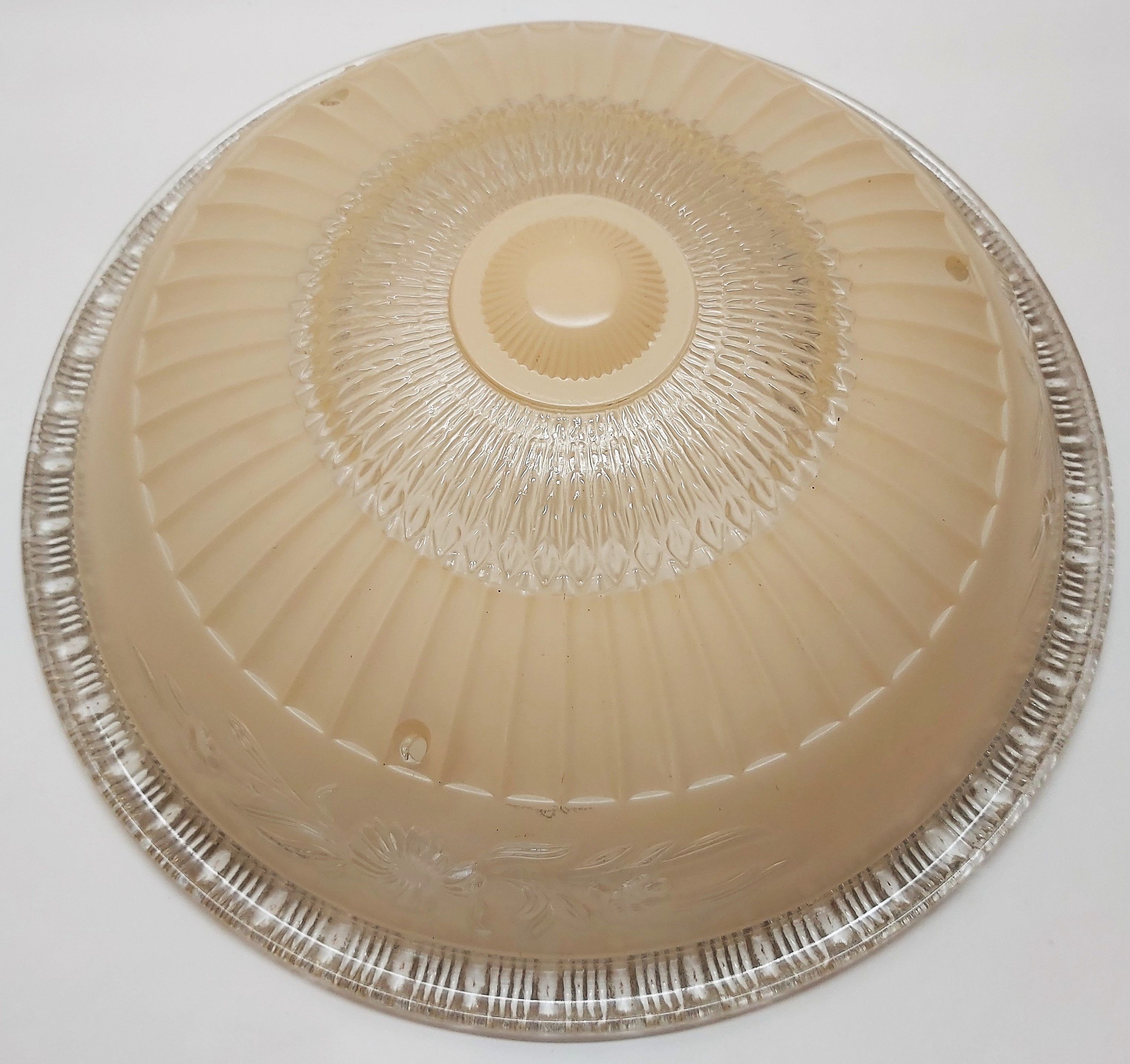 Antique 3 Hole Light Fixture Art Deco Ceiling Light Shade Etsy